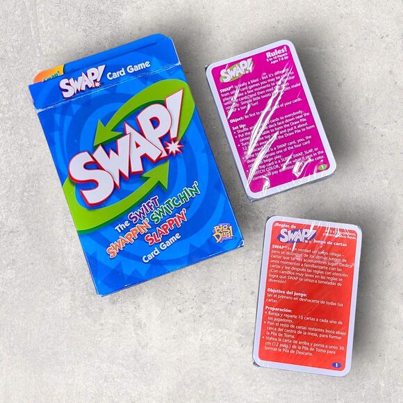 Swap! Card Game (2002) – Brand New Sealed Family Games Night Card Patch Switch - Picture 1 of 3
